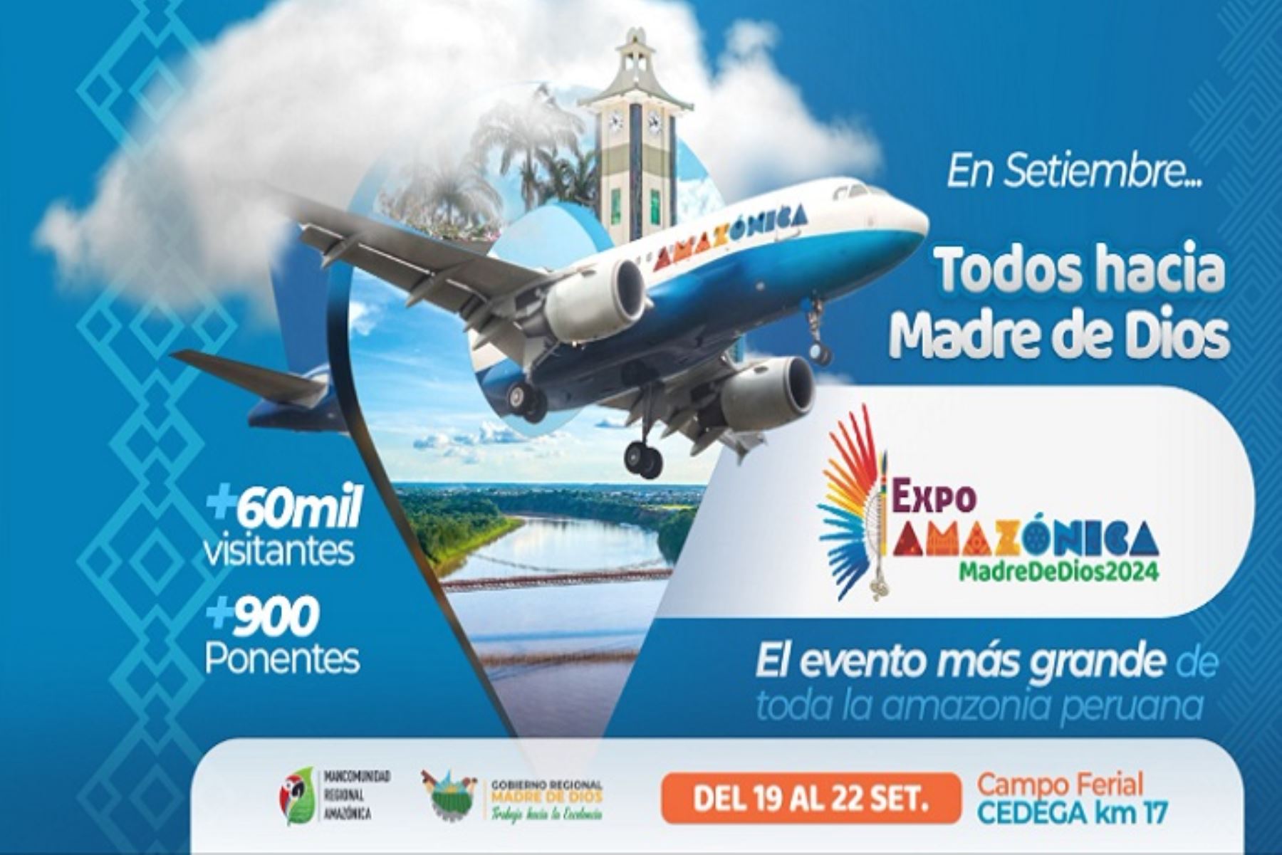 La Expo Amazónica Madre de Dios 2024 que se realizará del 19  al 22 de setiembre próximo, espera lograr ventas por 100 millones de soles en la Rueda de Negocios. las expectativas en el sector económico se han acrecentado enormemente porque se espera alcanza ventas superiores a los 100 millones de soles en la Rueda de Negocios que realiza Promperú.