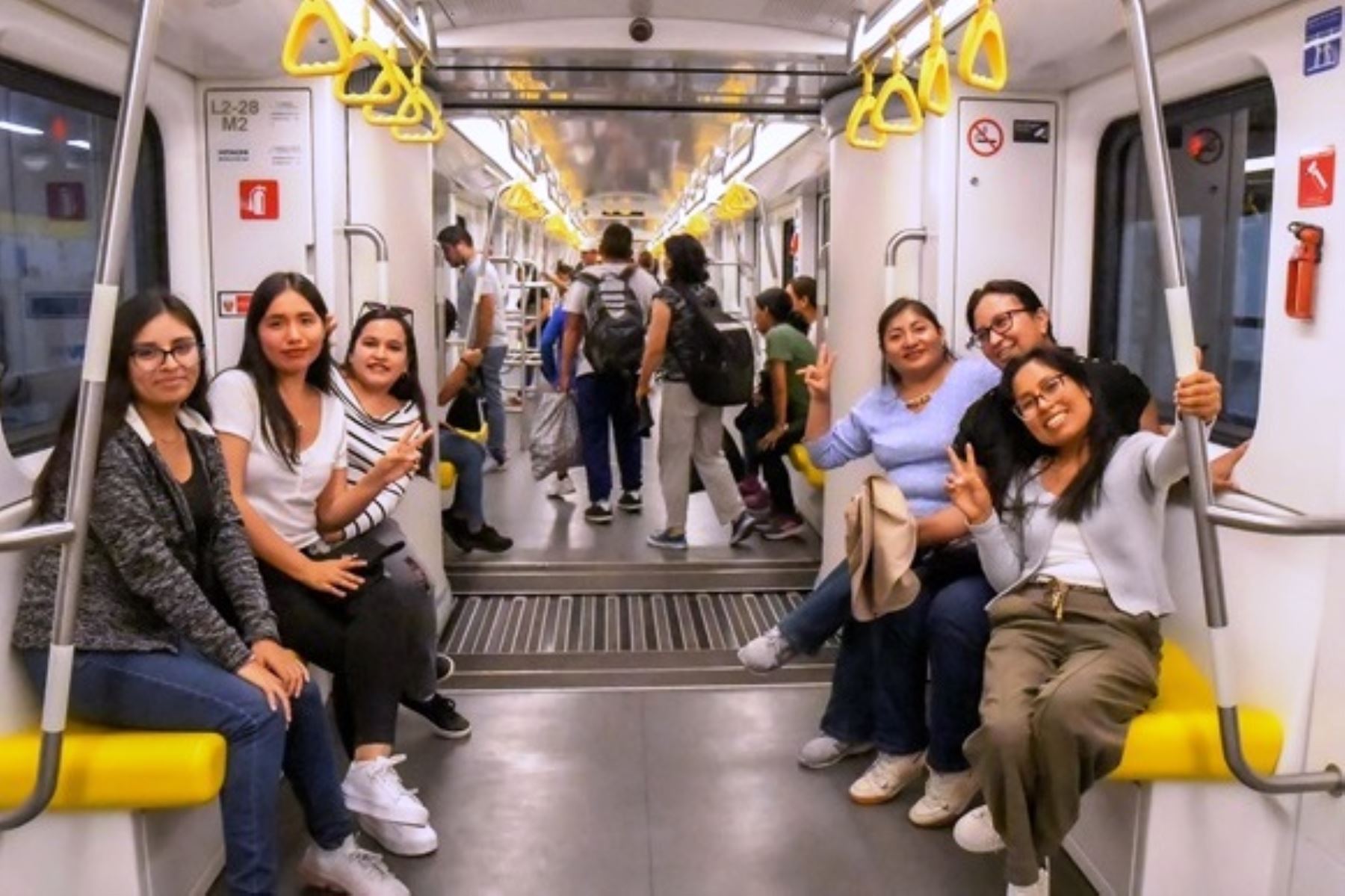 Línea 2 del Metro de Lima y Callao. Foto: ANDINA/Difusión.