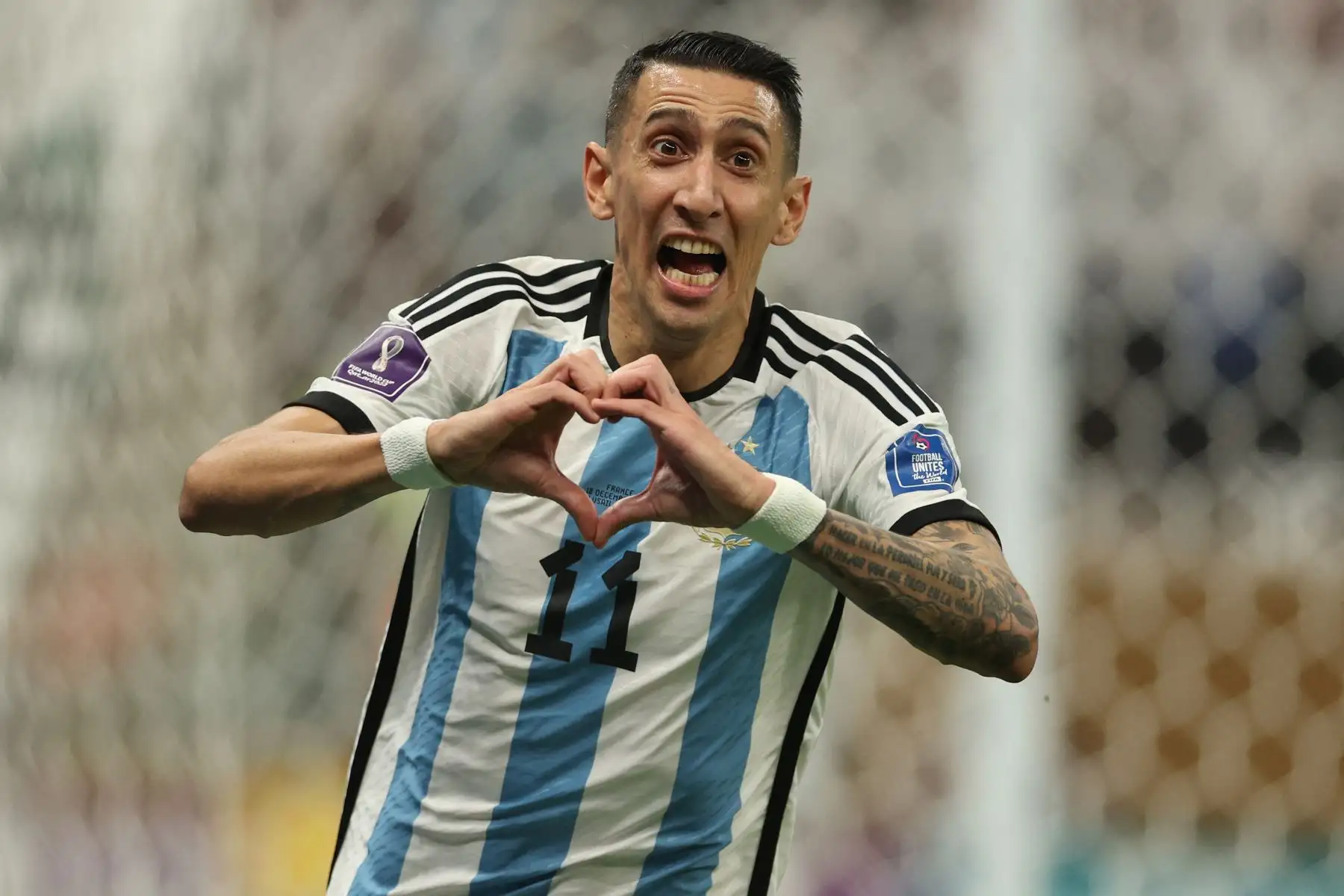 Ángel Di María, elevado a ídolo por el pueblo argentino, se retiró de la selección argentina. Revive sus mejores momentos con la albiceleste. Foto: AFP
