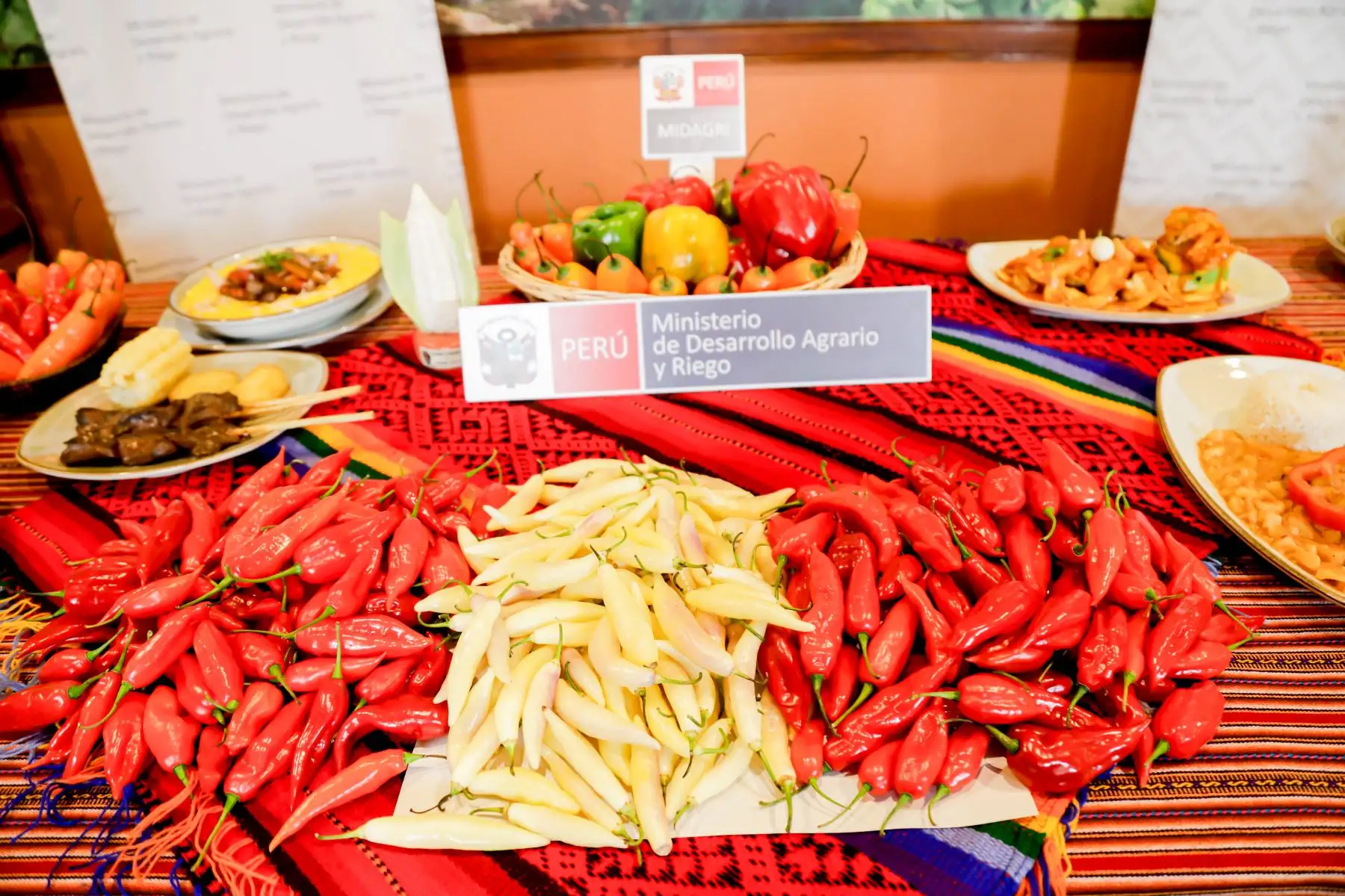 El ají es considerado como un ingrediente esencial que le brinda identidad a la gastronomía, principal protagonista en cualquier comida regional del Perú, y nuestro país alberga ajíes, pimientos, rocotos y otros, que han permitido enriquecer la gastronomía nacional a través de sus diversos platillos. Foto: ANDINA/Difusión
