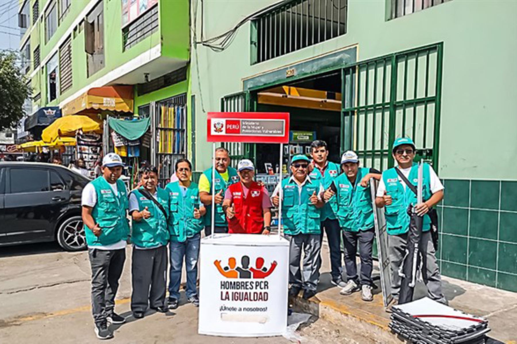 El colectivo “Hombres por la Igualdad” es una iniciativa del Programa Nacional Aurora, parte del Ministerio de la Mujer y Poblaciones Vulnerables (MIMP), el cual se encarga de concientizar a los hombres acerca de la violencia en contra de las mujeres. Fotos: ANDINA/Difusión