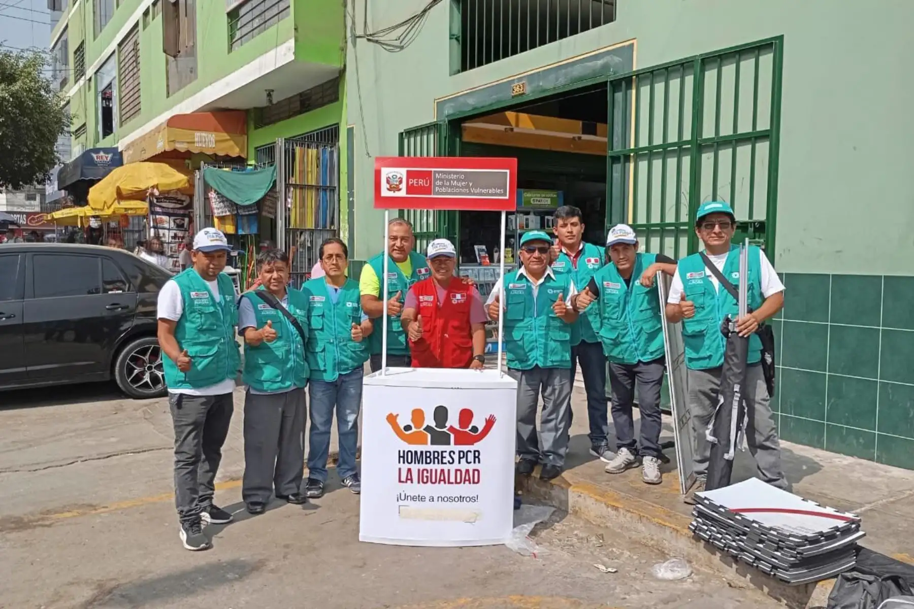 El colectivo “Hombres por la Igualdad” es una iniciativa del Programa Nacional Aurora, parte del Ministerio de la Mujer y Poblaciones Vulnerables (MIMP), el cual se encarga de concientizar a los hombres acerca de la violencia en contra de las mujeres. Fotos: ANDINA/Difusión