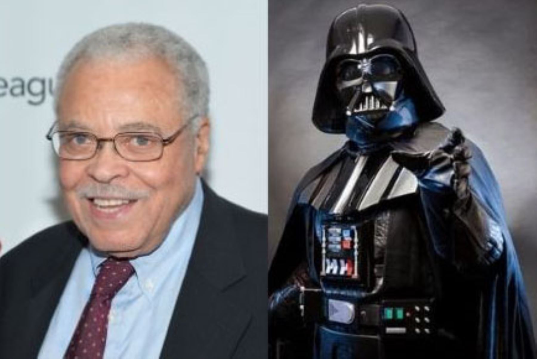 James Earl Jones. Foto: Composición digital con fotos de AFP e Internet
