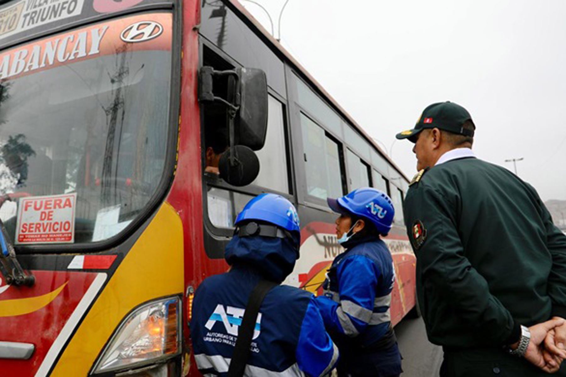 En lo que va del año, la ATU ha realizado más de 12,000 operativos en Lima y Callao. ANDINA/ ATU