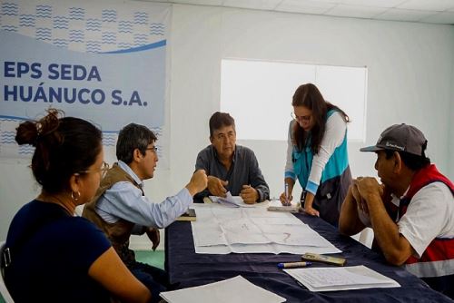 Seda Huánuco inicia estudios técnicos para impulsar nueva línea de conducción de agua