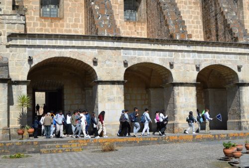 La ciudad de Cajamarca se pone de moda y espera el arribo de 50,000 escolares en viajes de promoción que se realizan entre septiembre a noviembre. ANDINA/Difusión