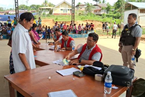 Desde mañana, jueves 12 de setiembre, podrán cobrar los usuarios de Pensión 65 de 18 regiones mediante los carritos pagadores. Foto: ANDINA/difusión.