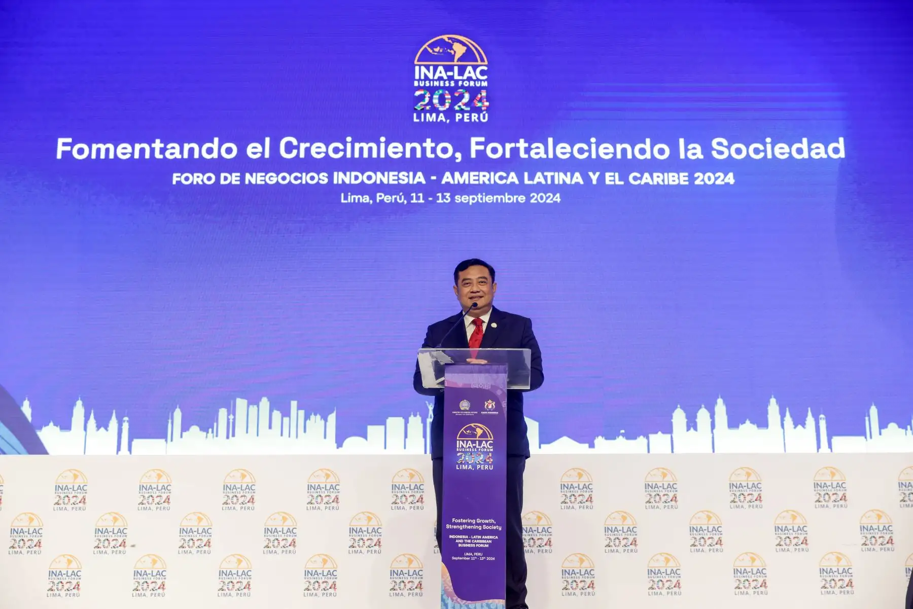 "Estoy seguro de que este encuentro no solo fomentará la inversión bilateral, sino que también abrirá nuevas oportunidades de colaboración en áreas estratégicas para ambos países”. Foto: ANDINA/Luis Iparraguirre