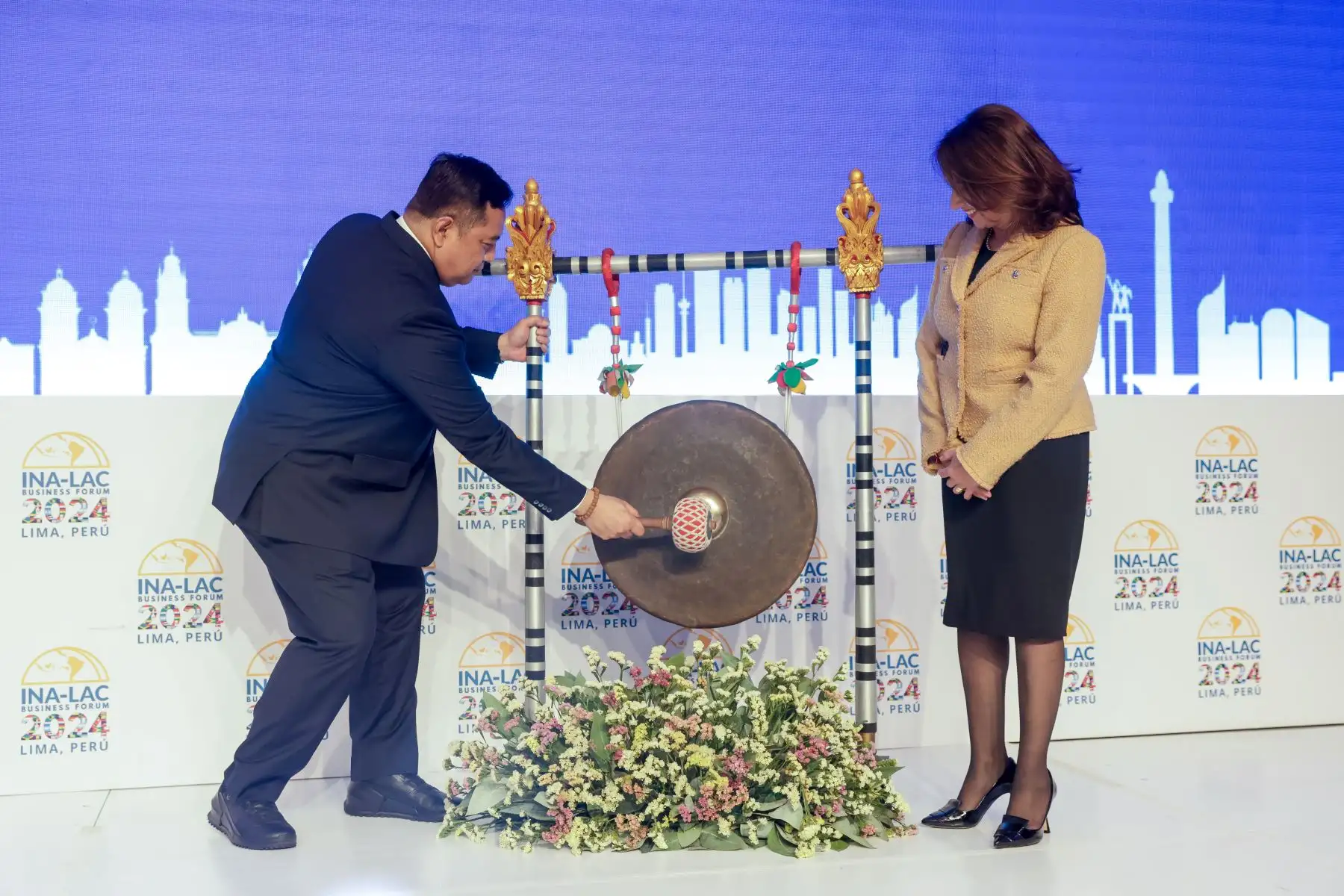 El Embajador de la República de Indonesia para Perú, Ricky Suhendar, destacó la importancia del foro en el contexto actual:. Foto: ANDINA/Luis Iparraguirre