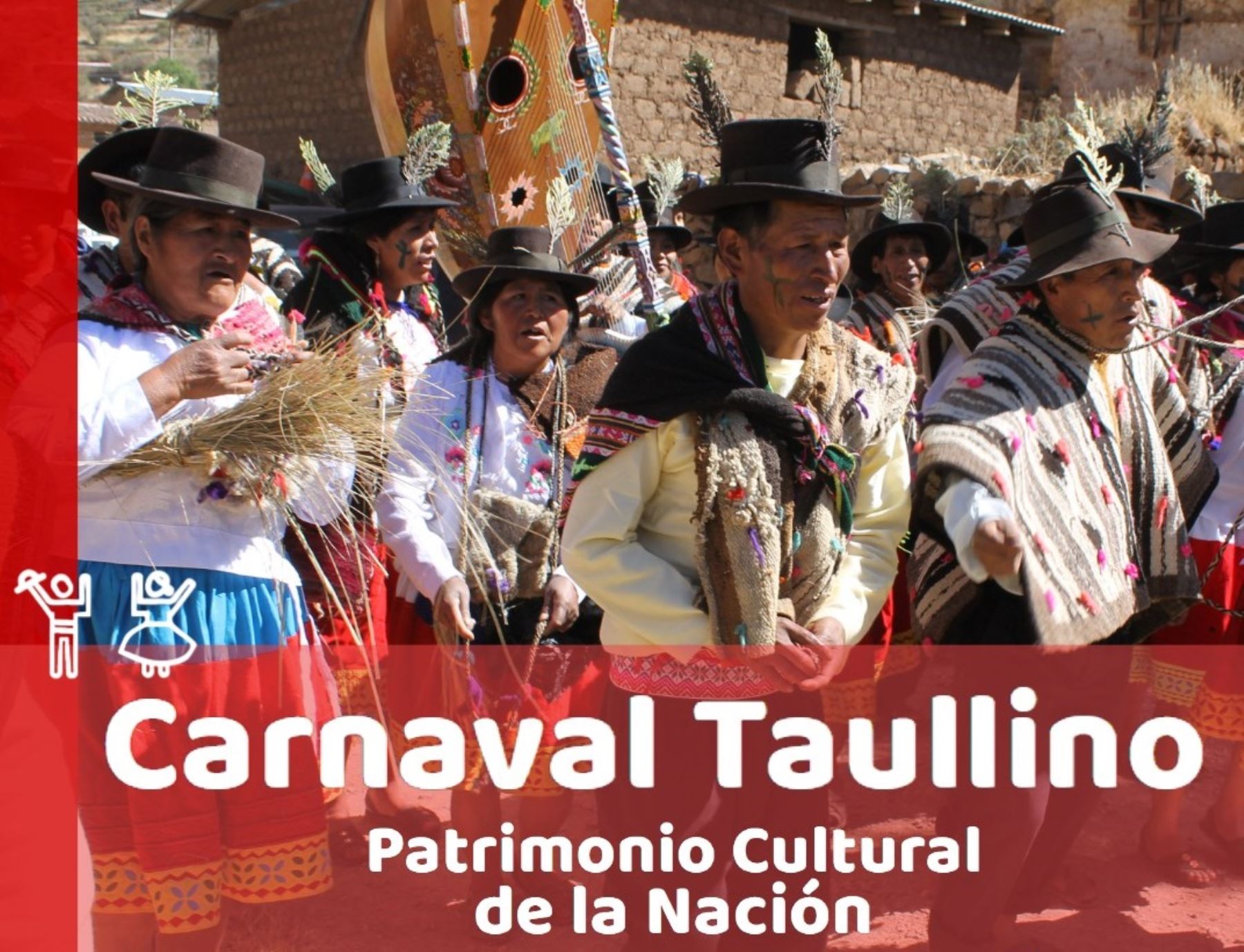 El Carnaval Taullino que se celebra en la comunidad campesina de San Jerónimo de Taulli, distrito de Carapo, región Ayacucho fue declarado Patrimonio Cultural de la Nación.