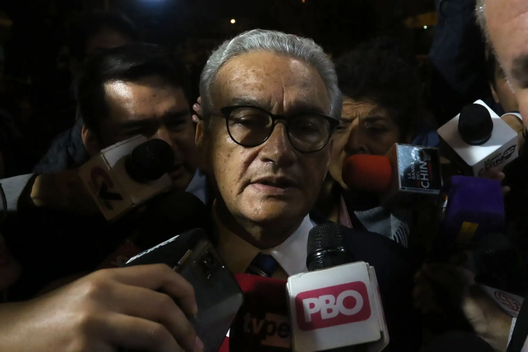 El médico Alejandro Aguinaga acude a la vivienda de la lideresa de Fuerza Popular, Keiko Fujimori, en donde se encuentran los restos del expresidente de la República, Alberto Fujimori, quien falleció recientemente a los 86 años de edad. Foto: ANDINA/Héctor Vinces