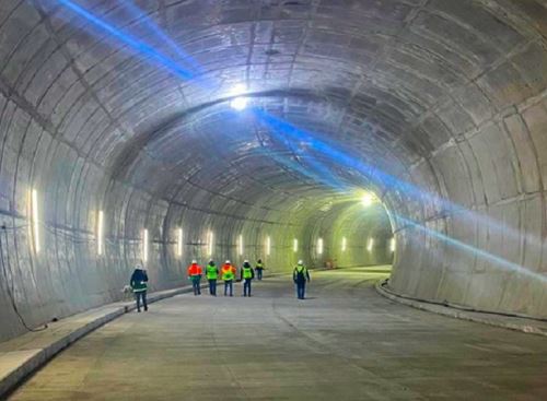 Más de 1 millón de personas se beneficiarán con el nuevo túnel Ollachea, ubicado en la provincia de Carabaya, región Puno. ANDINA/Difusión