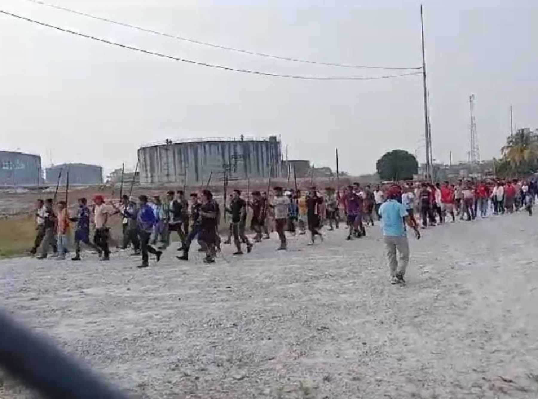 Petroperú alertó que los manifestantes que mantienen tomada la estación 5 del Oleoducto Norperuano en Manseriche, Loreto, han amenazado con radicalizar sus protestas lo que pondría en riesgo dicha infraestructura. ANDINA/Difusión