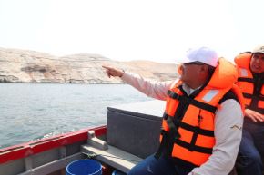 El ministro del Ambiente, Juan Carlos Castro, destacó la participación de los pescadores artesanales en la conservación de las áreas naturales. Foto: ANDINA/Minam