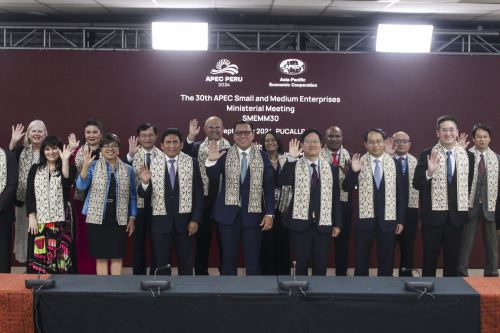 Concluyó la 30° Reunión Ministerial de Pequeñas y Medianas Empresas (PYMEs) del Foro APEC Perú 2024