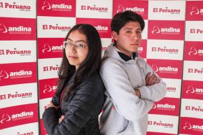 Sara Brener y Werner Villacorta tienen 17 años y su sueño es aportar al Perú con su conocimiento. Ingresaron a la UNI ocupando el primer puesto de sus carreras, estudiando más de 10 horas diarias.  ANDINA