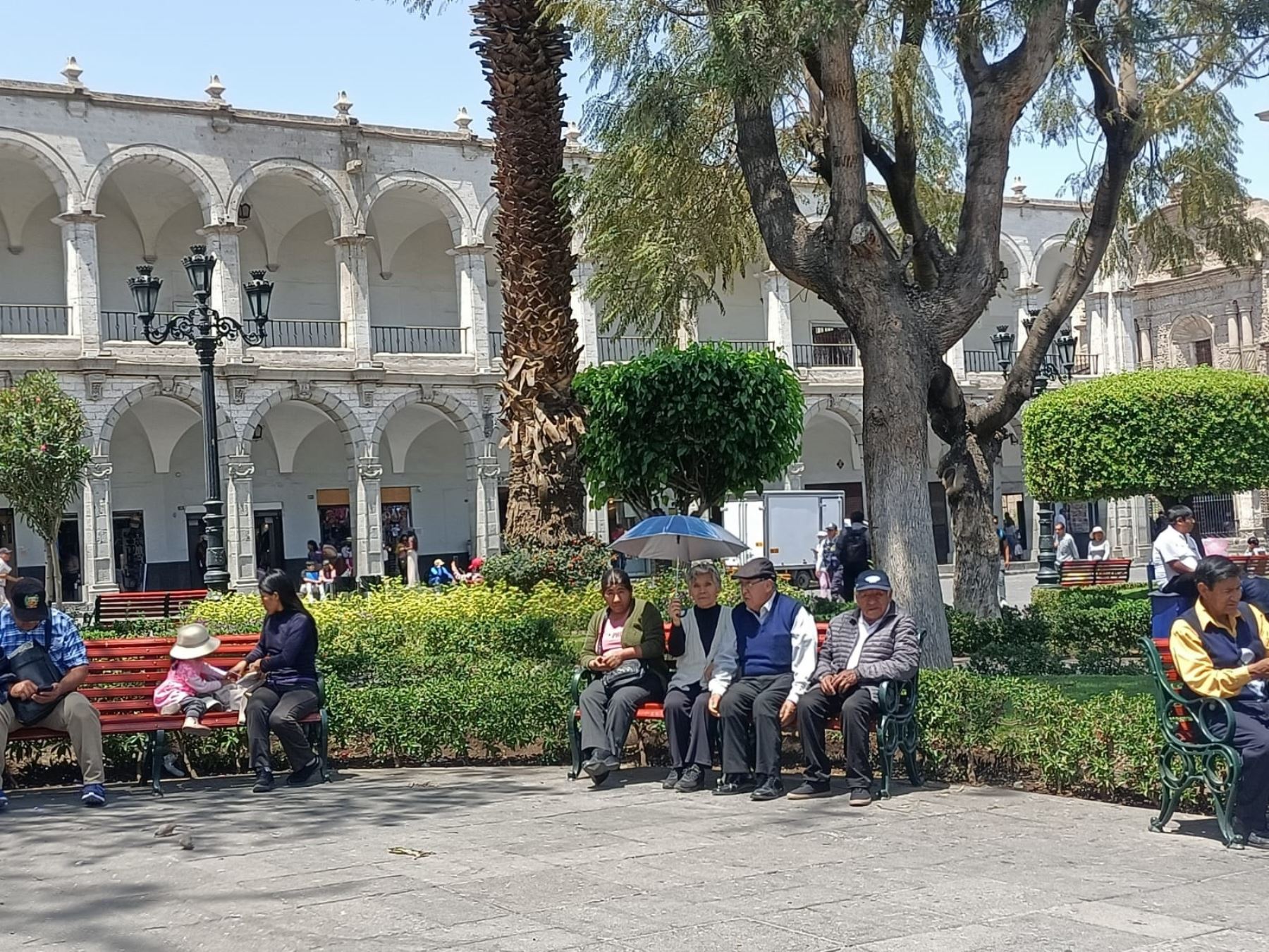 Senamhi advierte que la población de Arequipa soporta temperaturas de más de 30⁰ C a la intemperie.