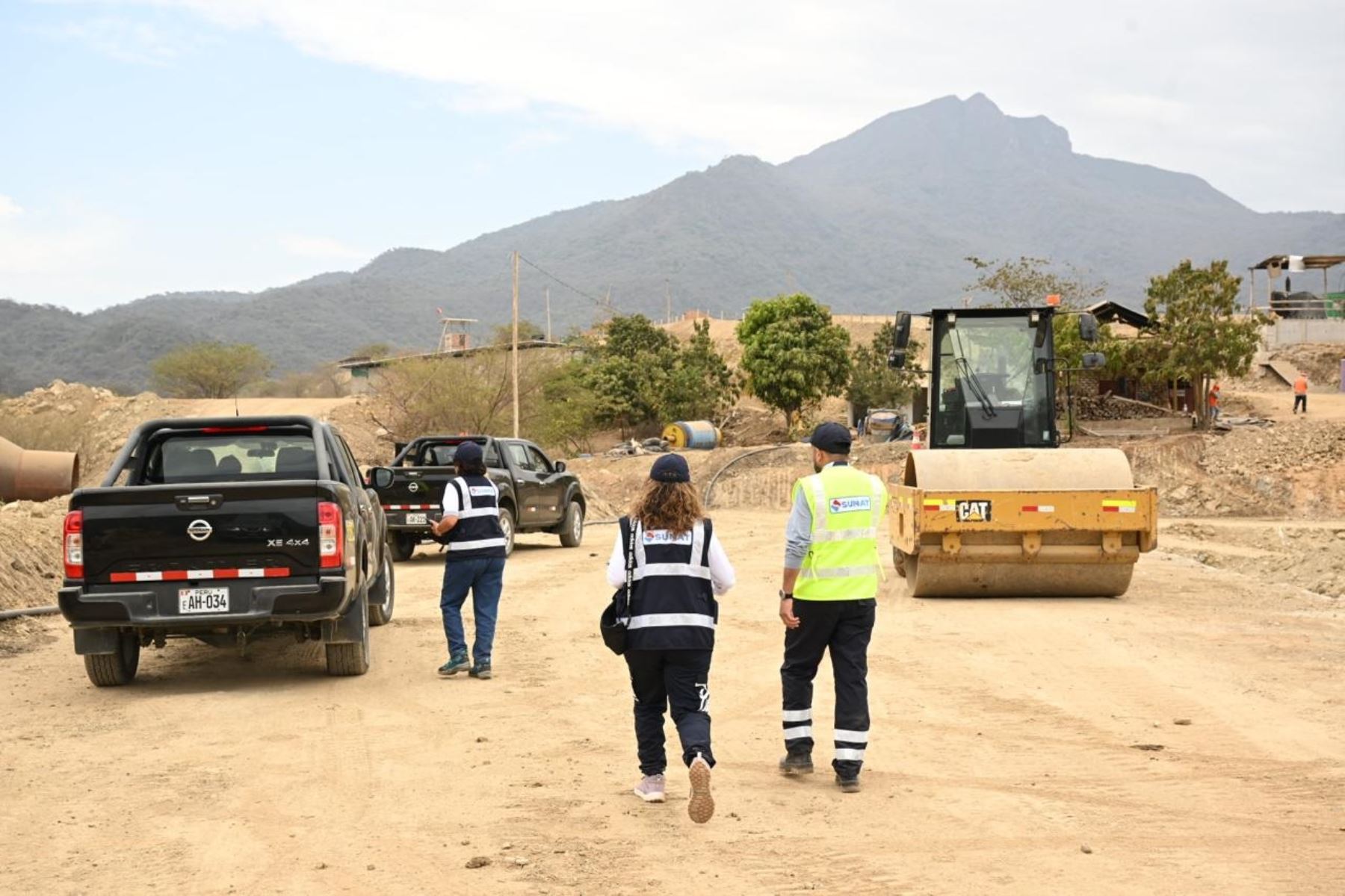 Operativo de control de insumos químicos por parte de Sunat en Piura. Foto: Cortesía.