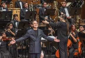 Orquesta Juvenil Sinfonía por el Perú inicia su  gira por Europa junto a Juan Diego Flórez.