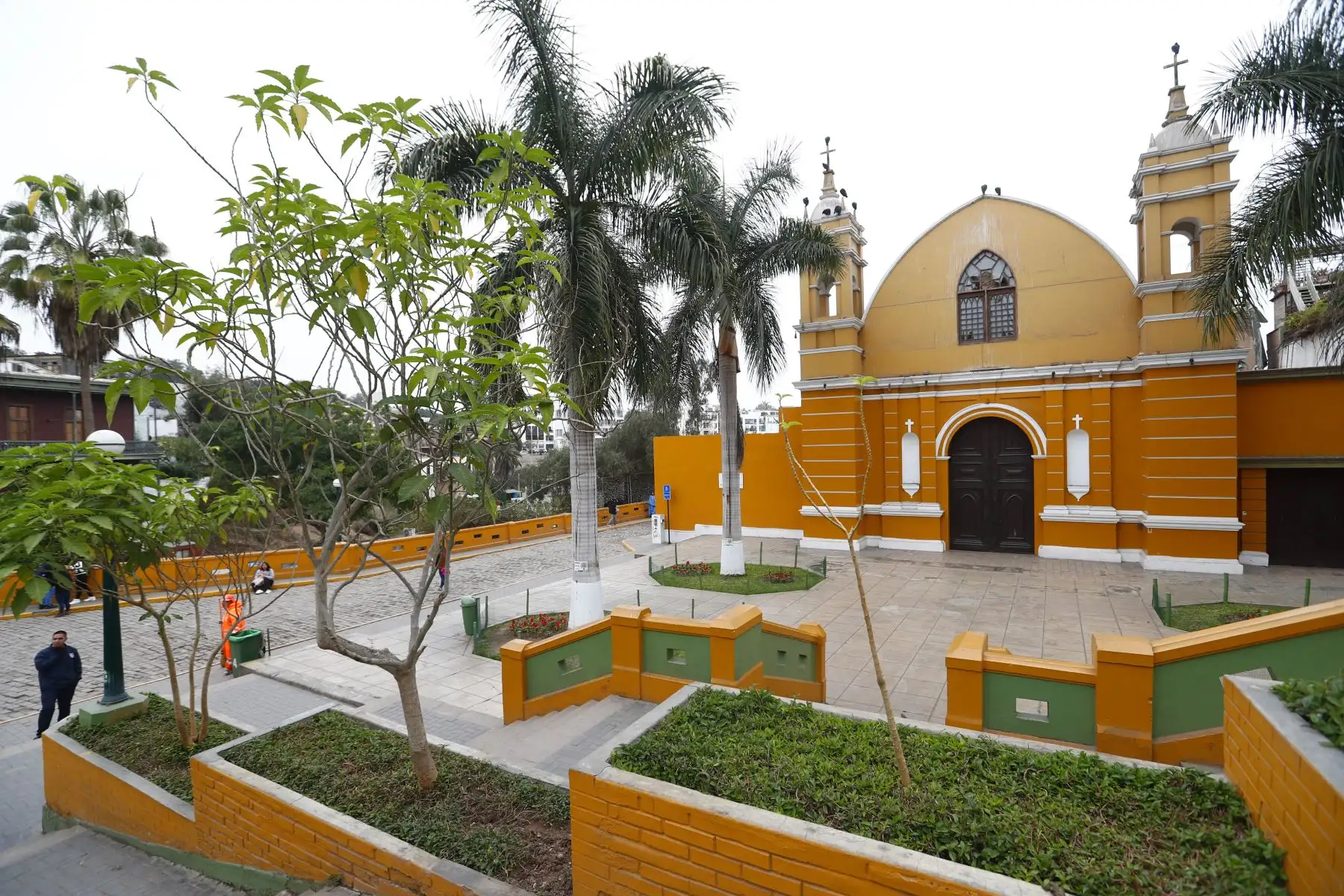 La Ermita, una de las iglesias más conocidas de Barranco. Foto: ANDINA/Daniel Bracamonte