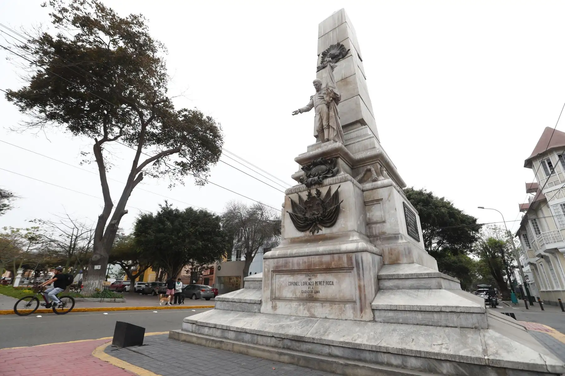 Paseo Sáenz Peña en Barranco. Foto: ANDINA/Daniel Bracamonte