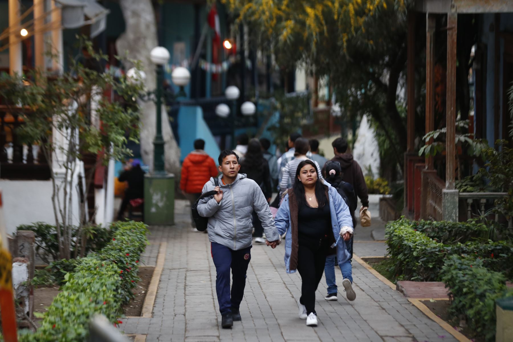 Bajada de Baños de Barranco. Foto: ANDINA/Daniel Bracamonte