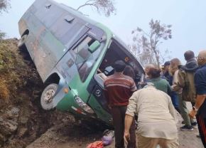 La Sutran investiga si el bus que protagonizó el accidente en Machu Picchu y que dejó 31 heridos recibió el certificado de inspección técnica de forma irregular.  ANDINA/Difusión