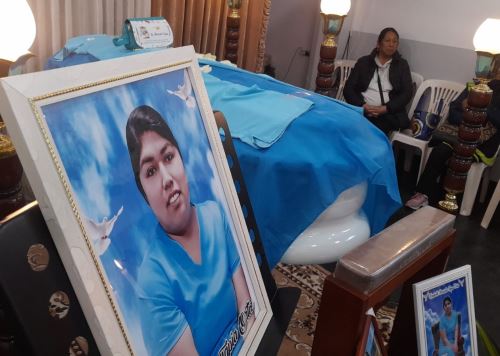 Esta tarde sepultan los restos de la enfermera Kimberkit Tapia Ortiz, cuyo cuerpo fue hallado el martes después de diez días de que sus familiares la reportaran desaparecida. Foto: ANDINA/difusión.