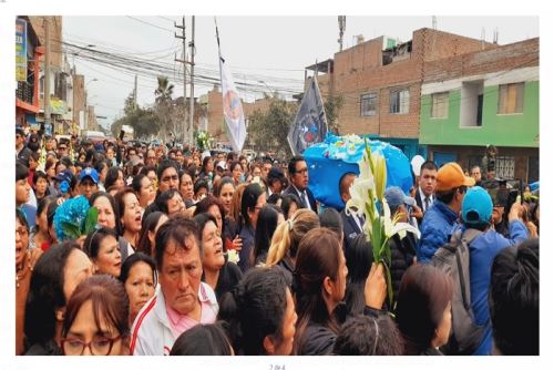 Restos mortales de la joven enfermera fueron sepultados en el cementerio general San Ildefonso de Barranca.