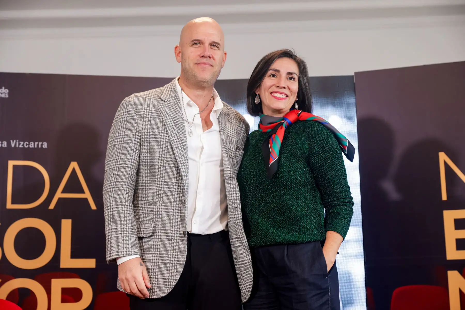 A través de una conferencia de prensa, el cantante Gianmarco presentó al público su reciente show teatral denominado "Mi vida en sol mayor", bajo la dirección de Vanessa Vizcarra, en el que revivirá los momentos más importantes de su vida personal y profesional, en 14 funciones del 24 de octubre al 10 de noviembre en “La Cúpula de las Artes” de Surco. Foto: ANDINA/Luis Iparraguirre
