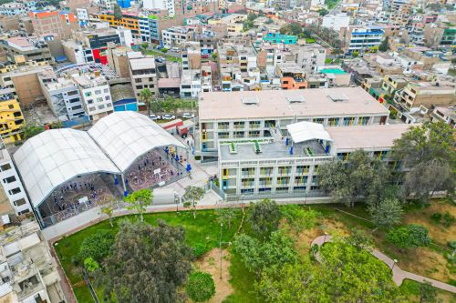 Escuela Bicentenario de Ate utilizará sistema de alarma antirrobo diseñado por estudiantes. Foto: ANDINA/Difusión