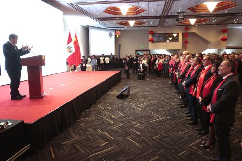 Ceremonia de conmemoración del 75º aniversario de fundación de la República Popular China