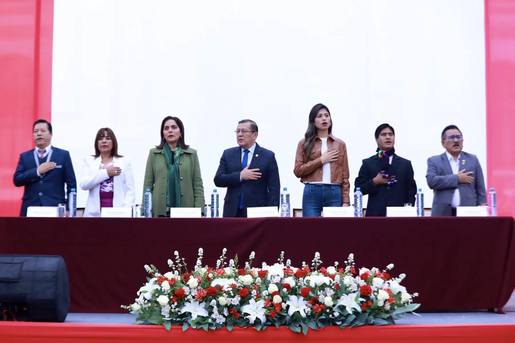 Presidente del Congreso, Eduardo Salhuana, inaugura programa de visitas guiadas “Congreso de Puertas Abiertas”.
Foto: Congreso