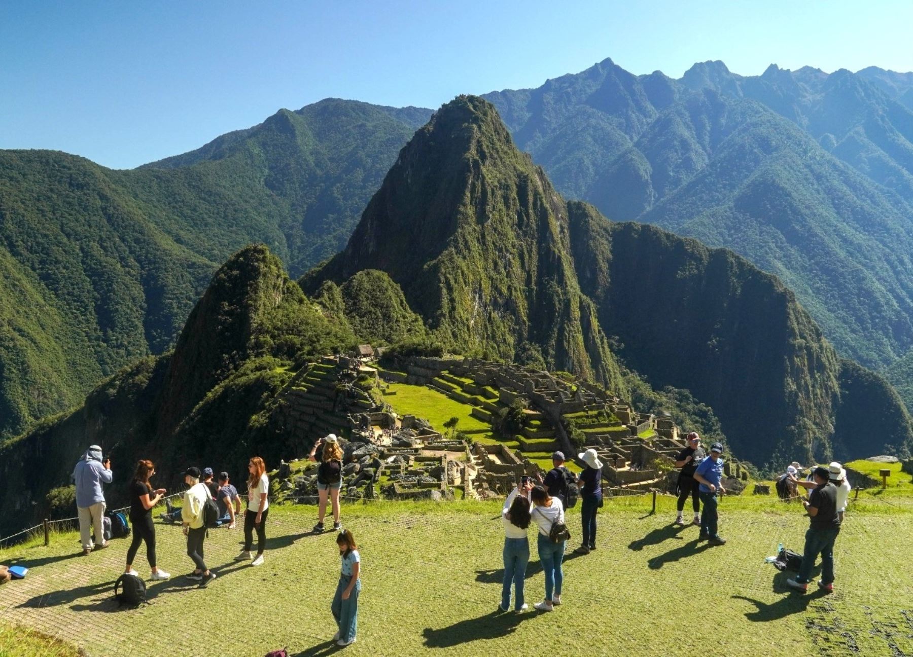 El 70 % de visitantes que recibió Machu Picchu desde agosto son extranjeros, revela la plataforma virtual del Ministerio de Cultura. ANDINA/Difusión