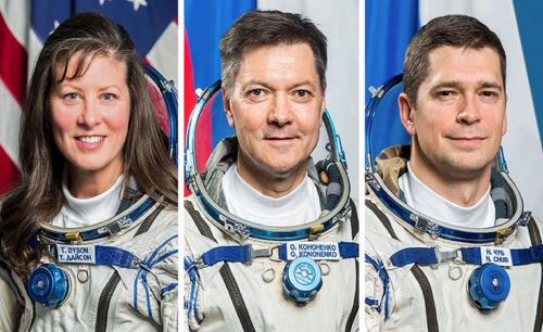 Los astronautas partieron de la estación espacial a bordo de la nave espacial Soyuz MS-25 el lunes 23 de septiembre. Foto: NASA