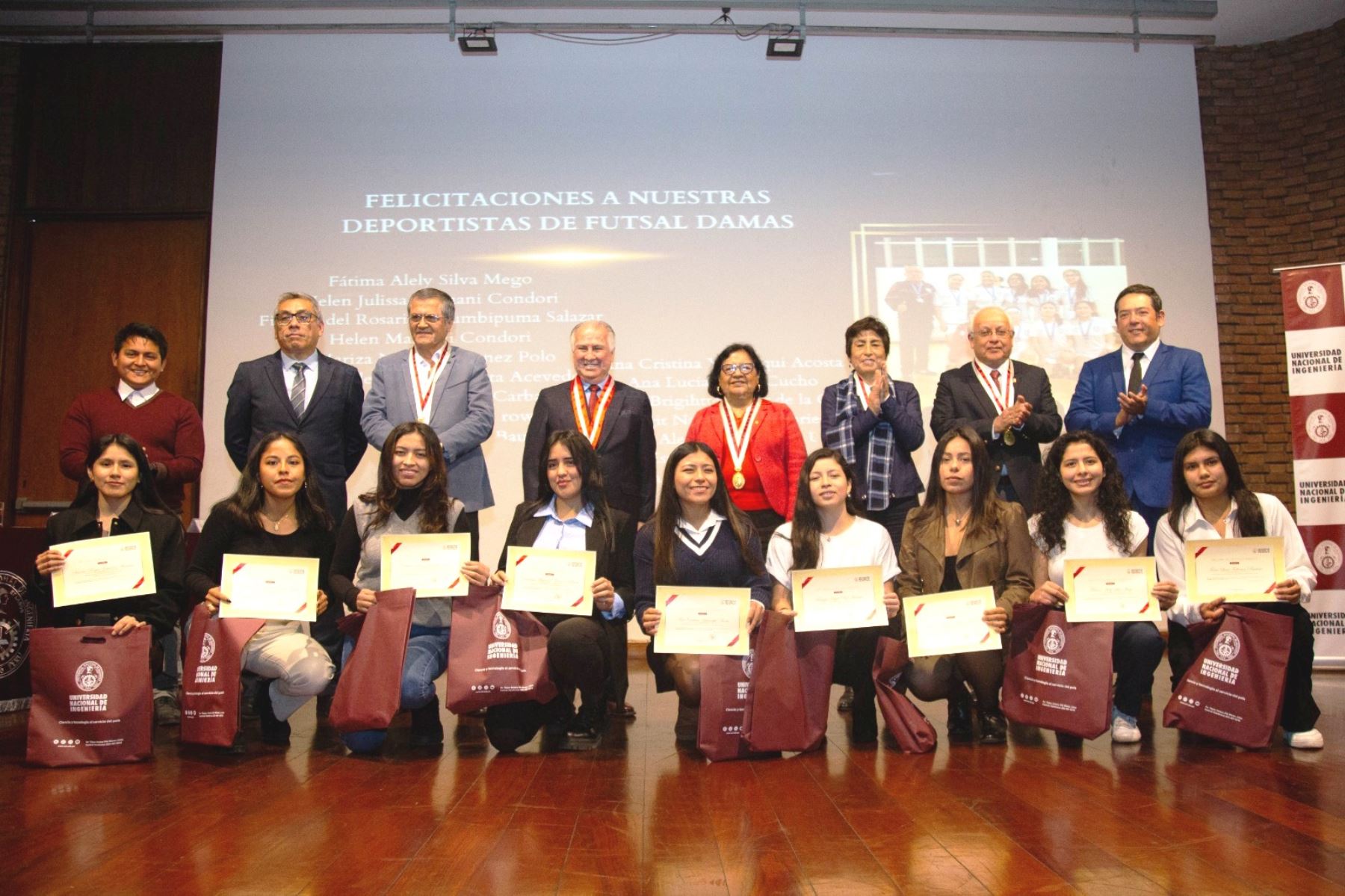 UNI: conoce a las tres mujeres que también destacan en deporte. Foto: ANDINA/Difusión.