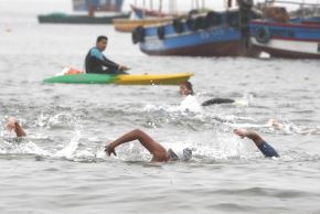 El 2 de noviembre, nadadores recorrerán 5.5K en la "Ruta de Grau" en mar abierto. Foto: archivo.