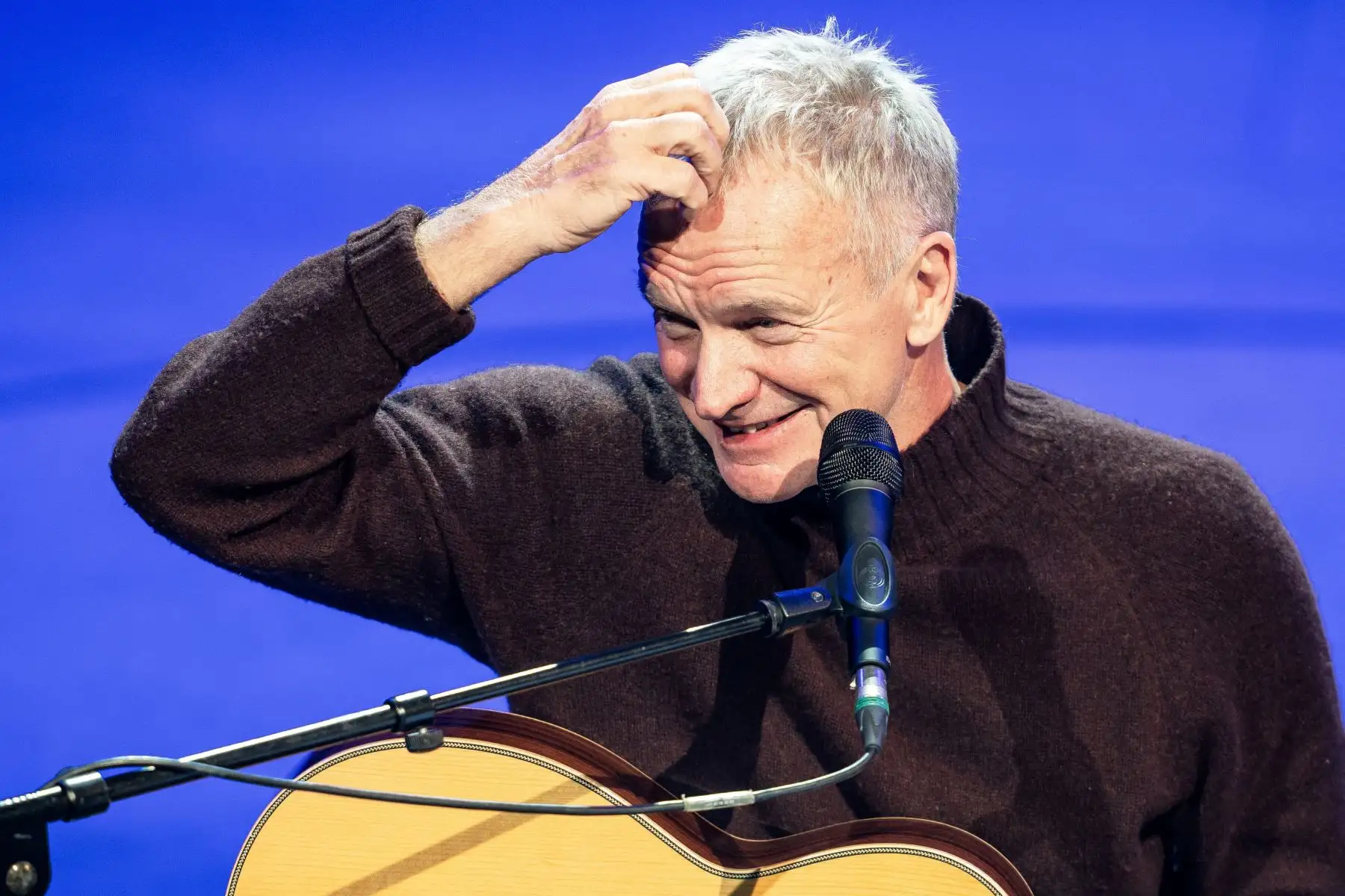 Sting, el exlíder la icónica banda The Police, confirmó un concierto en Lima, como parte de su gira mundial "Sting 3.0". Foto: AFP