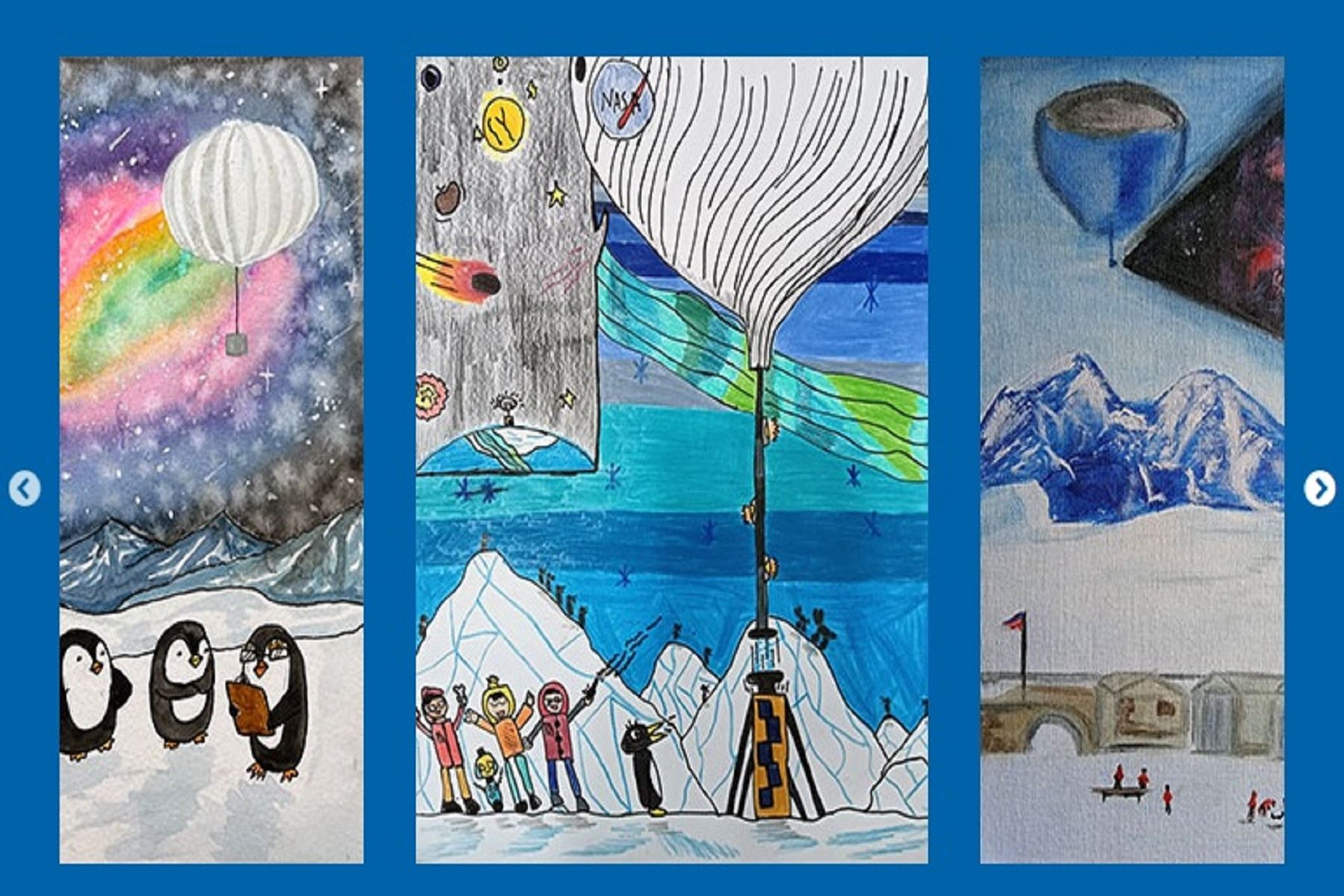 La NASA presenta otro concurso para niños artistas que les guste la astronomía.