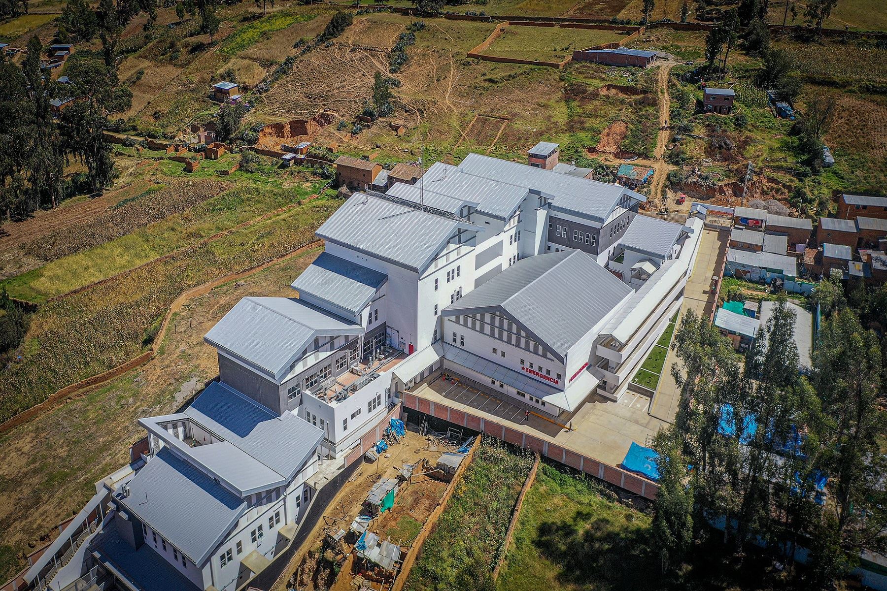 Hospitales construidos bajo el esquema de Obras por Impuestos. Cortesía ProInversión