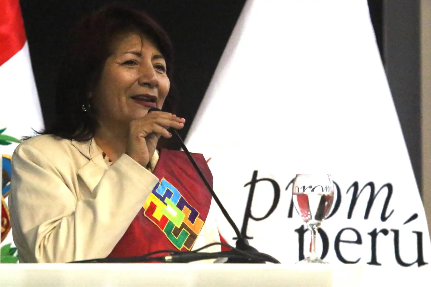 La región de Lima y Promperu en lanzamiento de las "Rutas turísticas de la Región Lima". Rosa Vásquez. 
FOTO:ANDINA/Hector Vinces.
