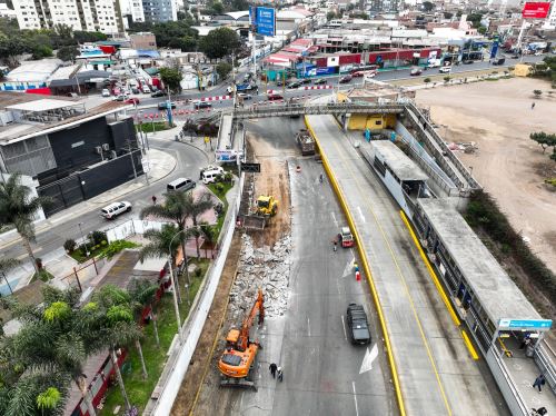 Vía Expresa Paseo de la República: Así se iniciaron las obras de remodelación