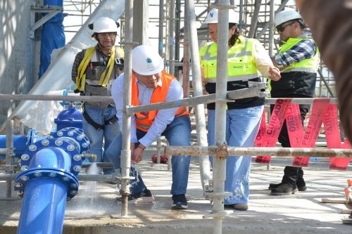 Cajamarca: Instalan pozo tubular en  la zona del Qhapaq Ñan para garantizar distribución de agua potable