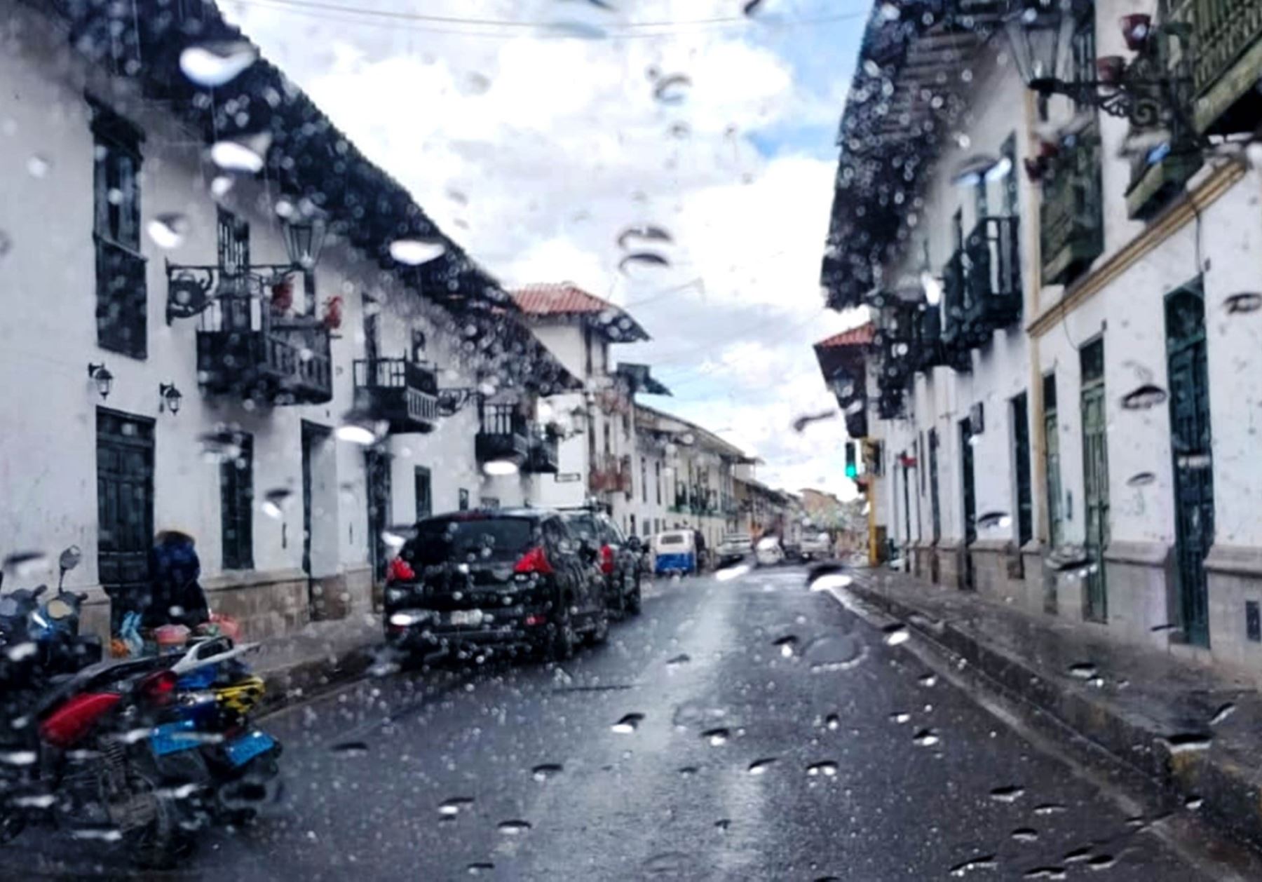 Cajamarca y otras provincias de esta región soportarán desde mañana viernes 27 lluvias de moderada intensidad, pronosticó el Senamhi. ANDINA/Difusión