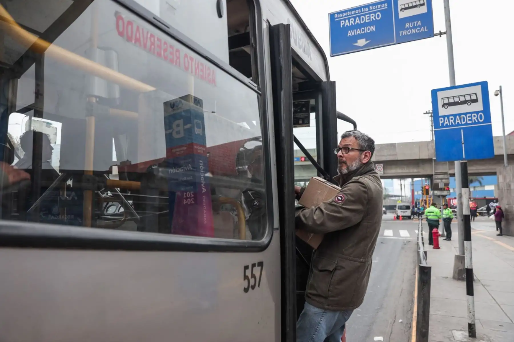 Servicio de transporte en las rutas troncales del Metropolitano y la Línea 1 del Metro de Lima funcionan con normalidad durante el Paro de transportistas. Foto: ANDINA/ Connie Calderon