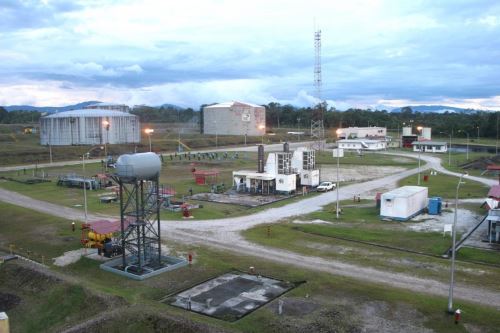 Estación 5 de Petroperú en la selva peruana. Foto: Cortesía..