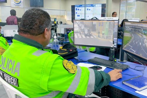 La Municipalidad de Surco reforzó la seguridad de sus vecinos ante paro de transportistas. Foto: ANDINA/Difusión.