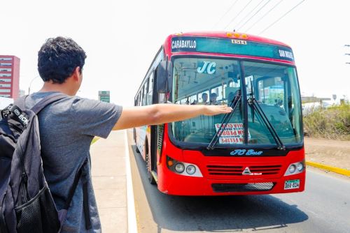 MTC: servicio de transporte público se reactivará desde este viernes 27. Foto: ANDINA/Difusión.