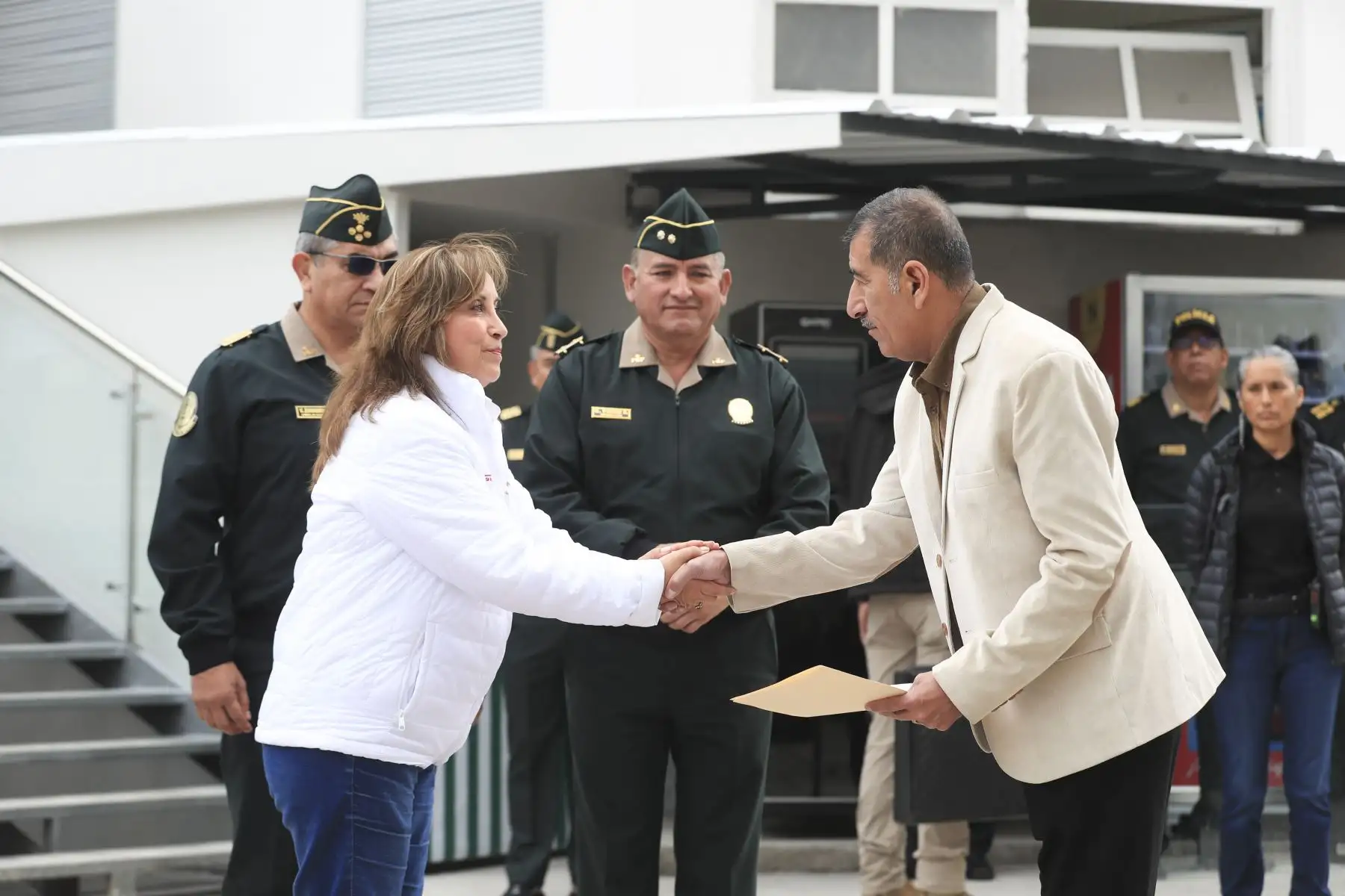 Inauguración de la farmacia Fonbiepol en el Hospital Central PNP “Luis N. Sáenz". 
Foto: ANDINA/Prensa Presidencia