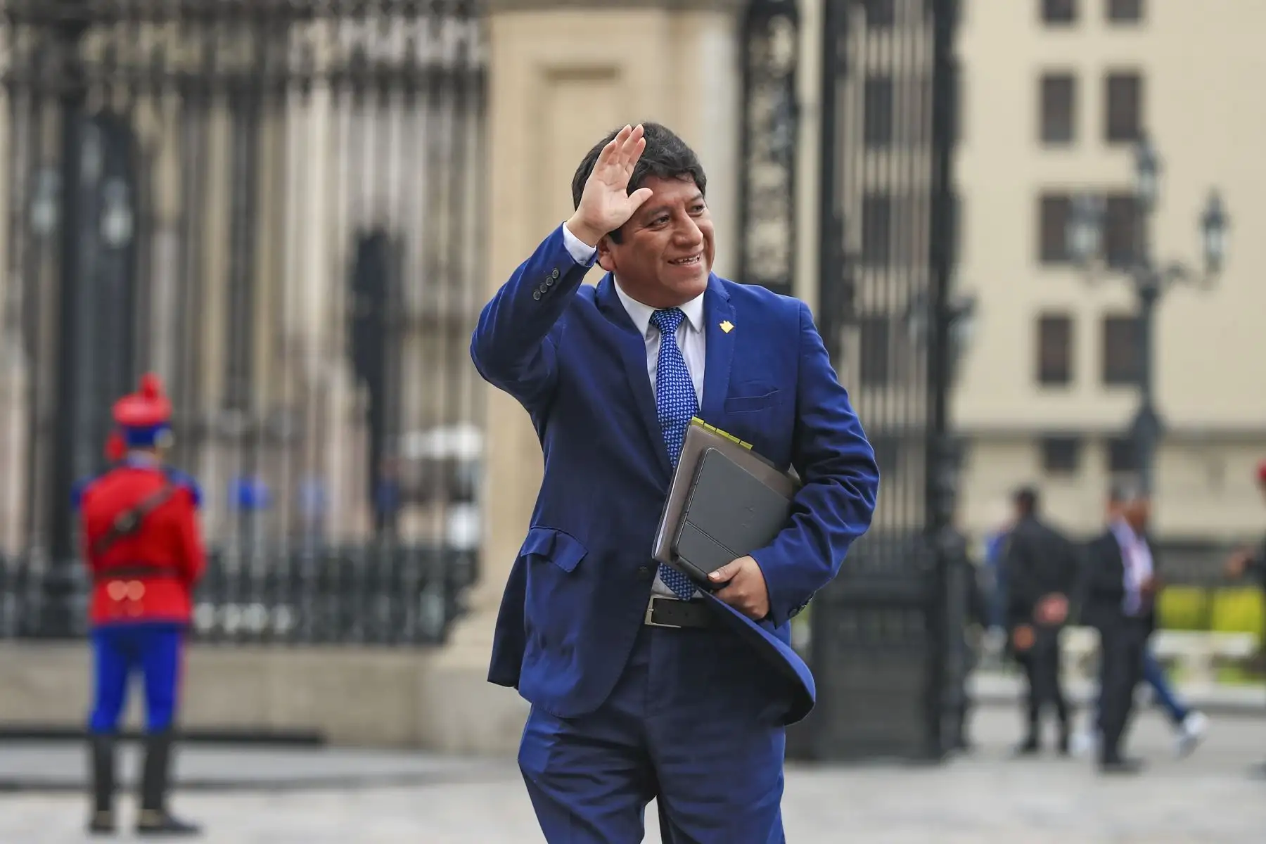 La presidenta de la República, Dina Boluarte, lidera la decimocuarta sesión ordinaria del Consejo para la Reforma del Sistema de Justicia. Foto: ANDINA/Prensa Presidencia